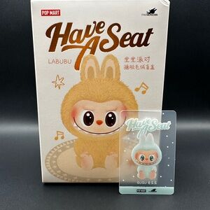 Ququ Labubu Have A Seat Plushie